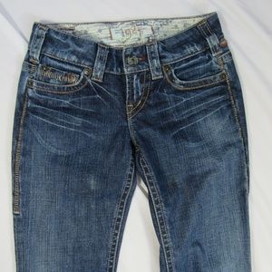 1921 SKinny Bootcut Sz 25/34 *Hemmed pair